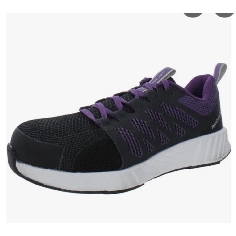 Reebok Work Women's Size 11 Flexweave™ Composite Toe EH Work Shoe Blk/purple